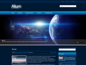 Alium Free WordPress Theme