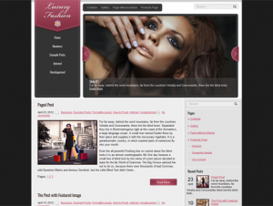 LuxuryFashion Premium Free WordPress Fashion Theme