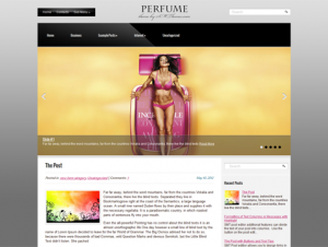 Perfume Free WordPress Theme
