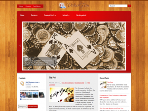 PokerFan Premium Free WordPress Poker Theme