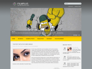 FilmPlus Free WordPress Movie Theme