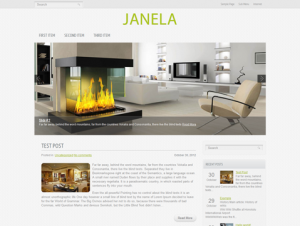 Janela Free WordPress Theme