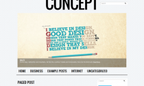 Concept Free Wordpress Creative Theme