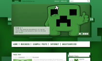 MineFun Free Wordpress Minecraft Theme
