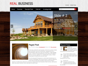 RealBusiness Free WordPress Real Estate Theme