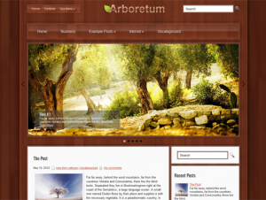 Arboretum Premium Free WordPress Nature Theme