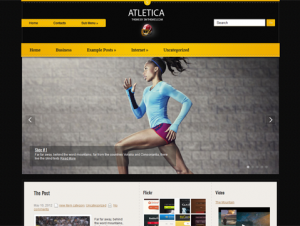 Atletica Free WordPress Sports Theme