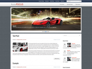 AutoFocus Free WordPress Automotive Theme