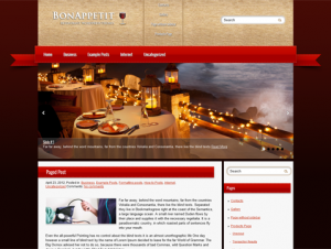 BonAppetit Free Premium WordPress Food Theme