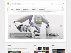 DroidPress Free Premium WordPress Android Theme