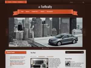 ForRealty Free WordPress Real Estate Theme