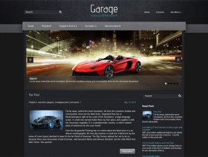 Garage Premium Free WordPress Automotive Theme