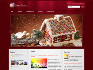 HolyPress Free Premium WordPress Holiday Theme