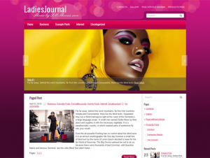 LadiesJournal Free Premium WordPress Theme