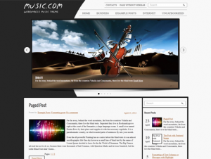 Musica Premium Free WordPress Music Theme