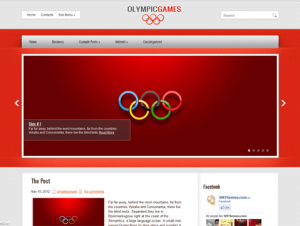 OlympicGames Free Premium WordPress Theme