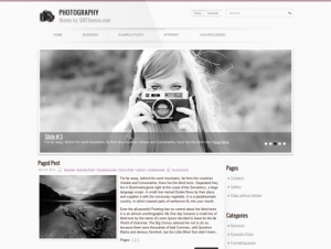 Photography Free WordPress Photography Theme