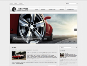TurboPress Free WordPress Automotive Theme