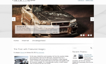 AutoPress Free Wordpress Automotive Theme
