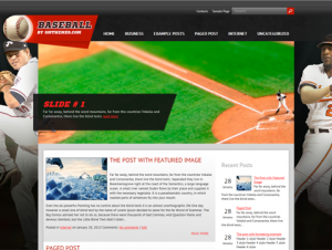 Baseball Free Premium WordPress Sports Theme