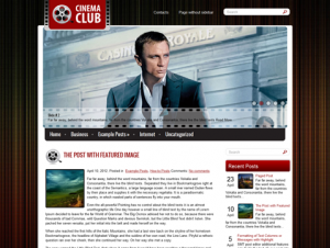CinemaClub Free WordPress Movie Theme