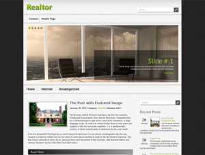Realtor Free WordPress Real Estate Theme