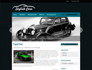 StylishCars Premium Free WordPress Automotive Theme