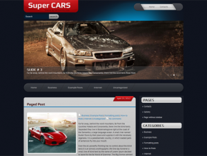 SuperCars Premium Free WordPress Automotive Theme