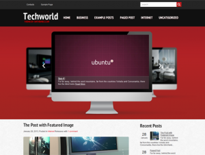 TechWorld Premium Free Technology WordPress Theme