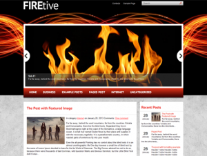 Firetive Free WordPress Theme