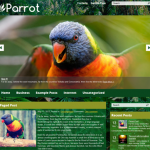 Parrot Premium Free Wordpress Nature Theme