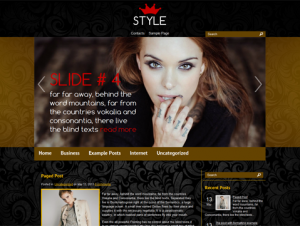 Style Premium Free WordPress Fashion Theme